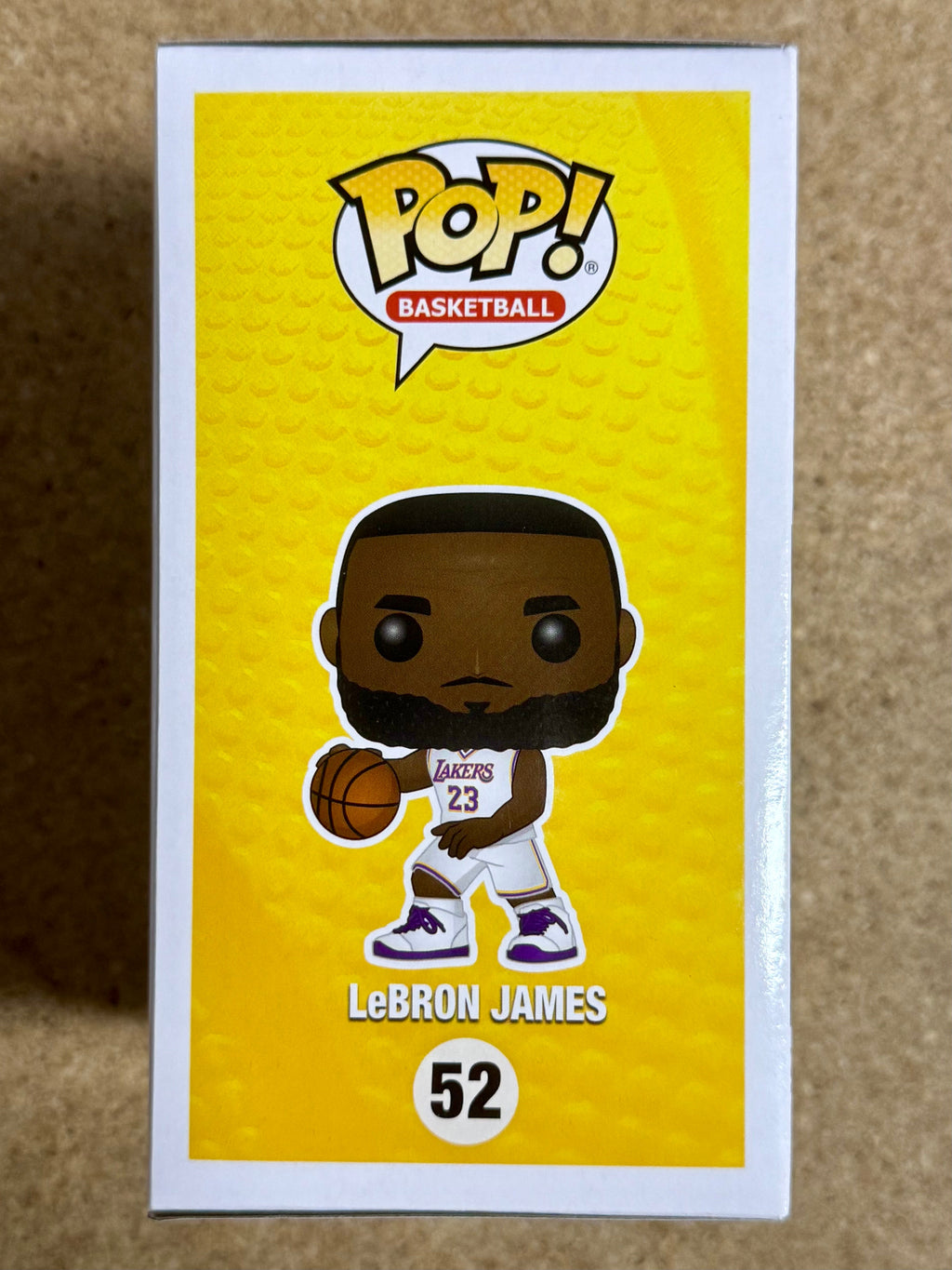 Funko Pop! Basketball Lebron James Dribbling #52 NBA Los Angeles LA Lakers