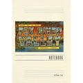 Vintage Lined Notebook Greetings from Fox River Valley, Illinois - Paperback