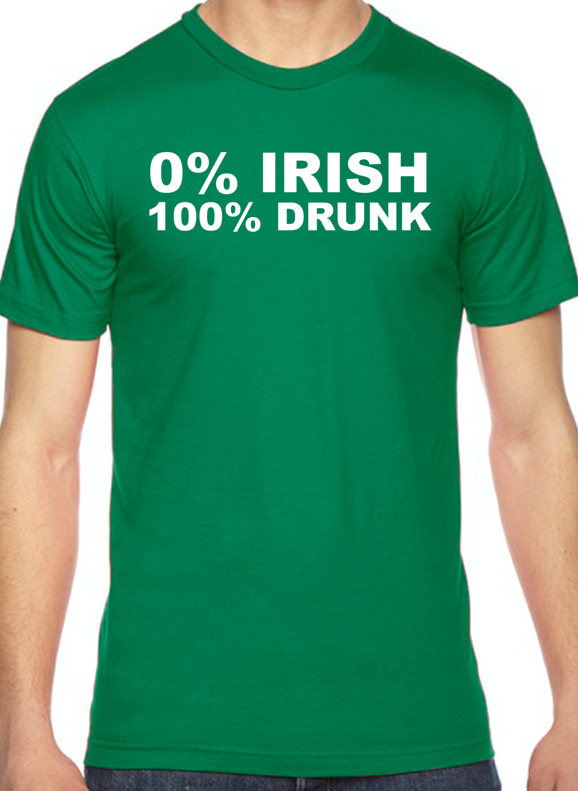 0% Irish 100% Drunk T-Shirt