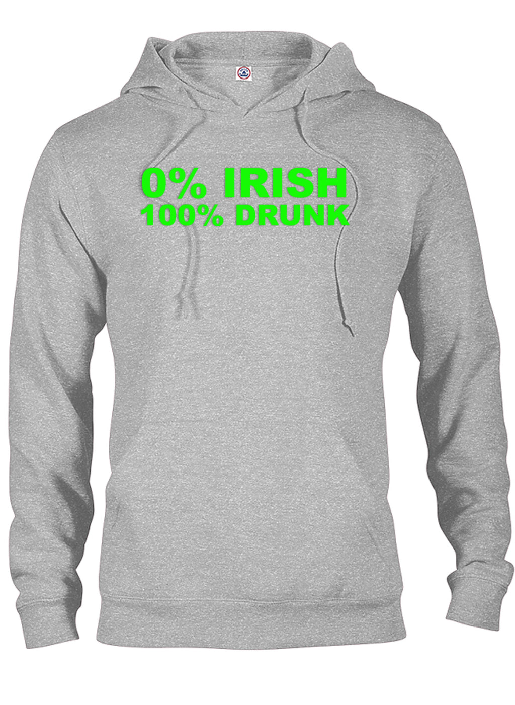 0% Irish 100% Drunk T-Shirt