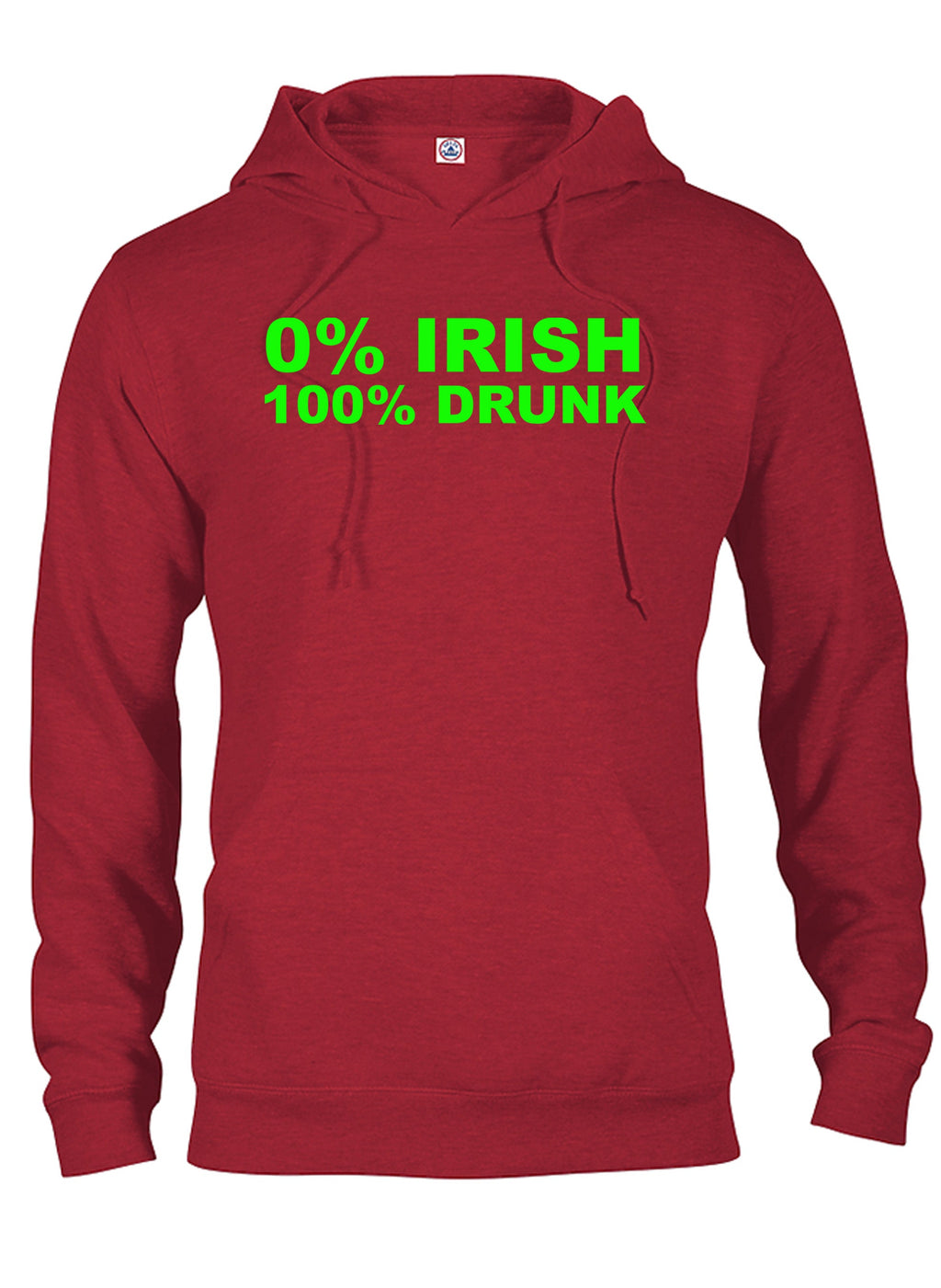 0% Irish 100% Drunk T-Shirt