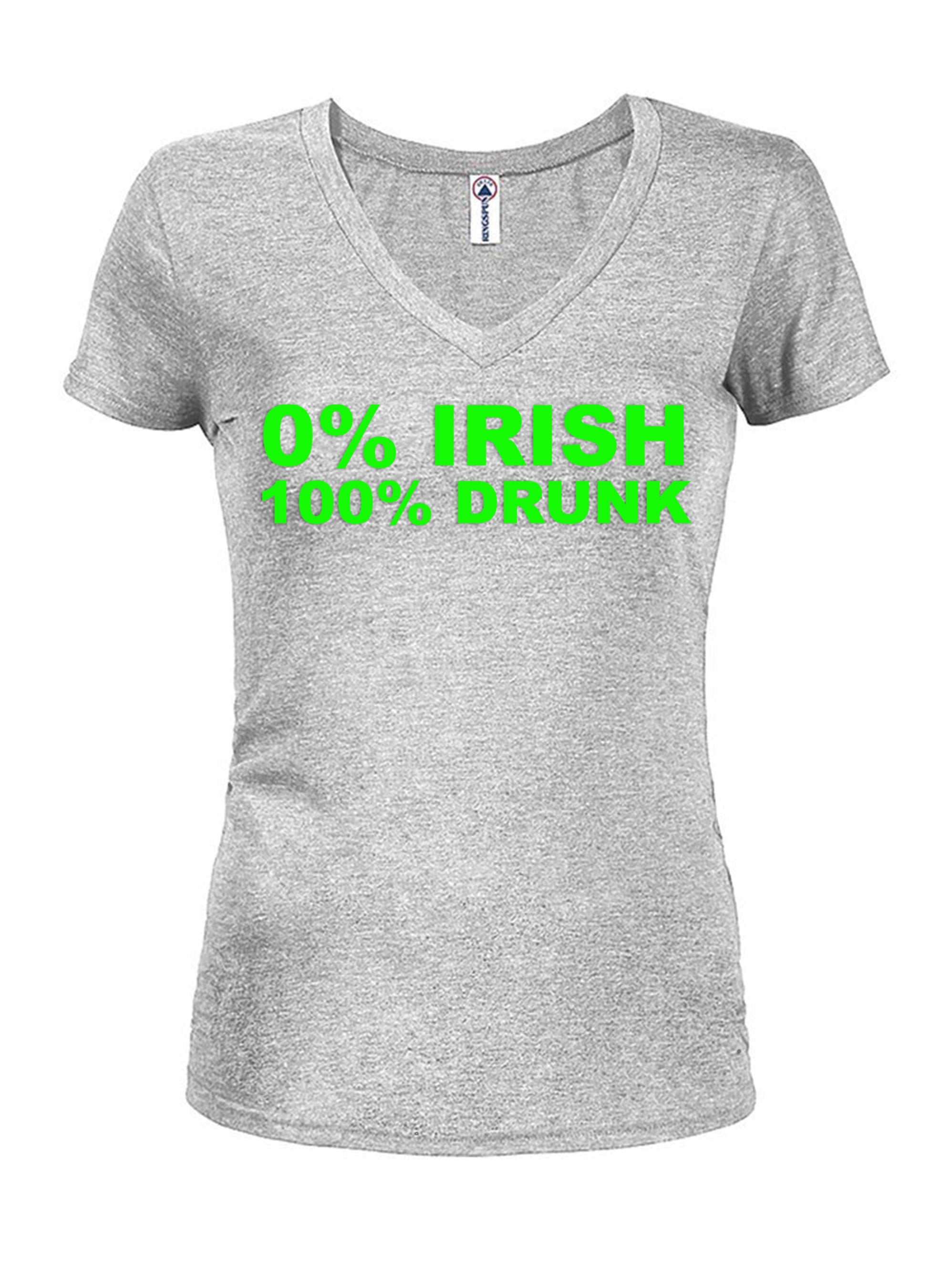 0% Irish 100% Drunk T-Shirt