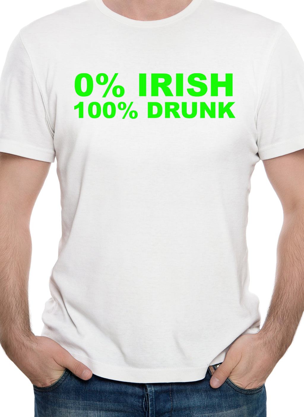0% Irish 100% Drunk T-Shirt