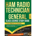 Ham Radio Technician + General Class License Study Guide - Hardcover