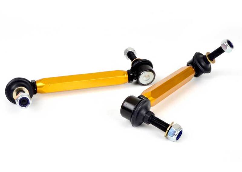 Whiteline Sway Bar Link Kit Heavy Duty Adj Steel Ball Nissan GT-R 2009-2011