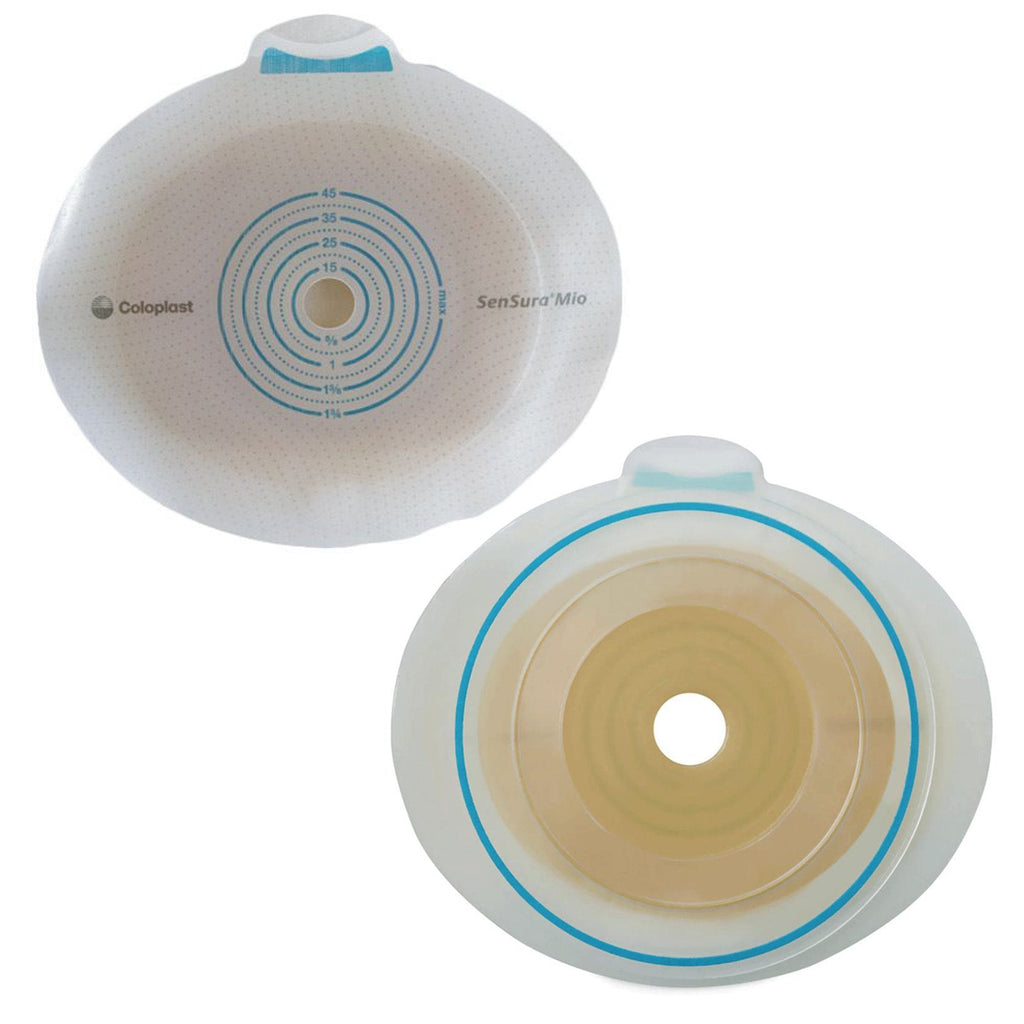 SenSura® Mio Click Ostomy Barrier, Pre-cut for 35 mm Stoma Opening, Red Match 10515
