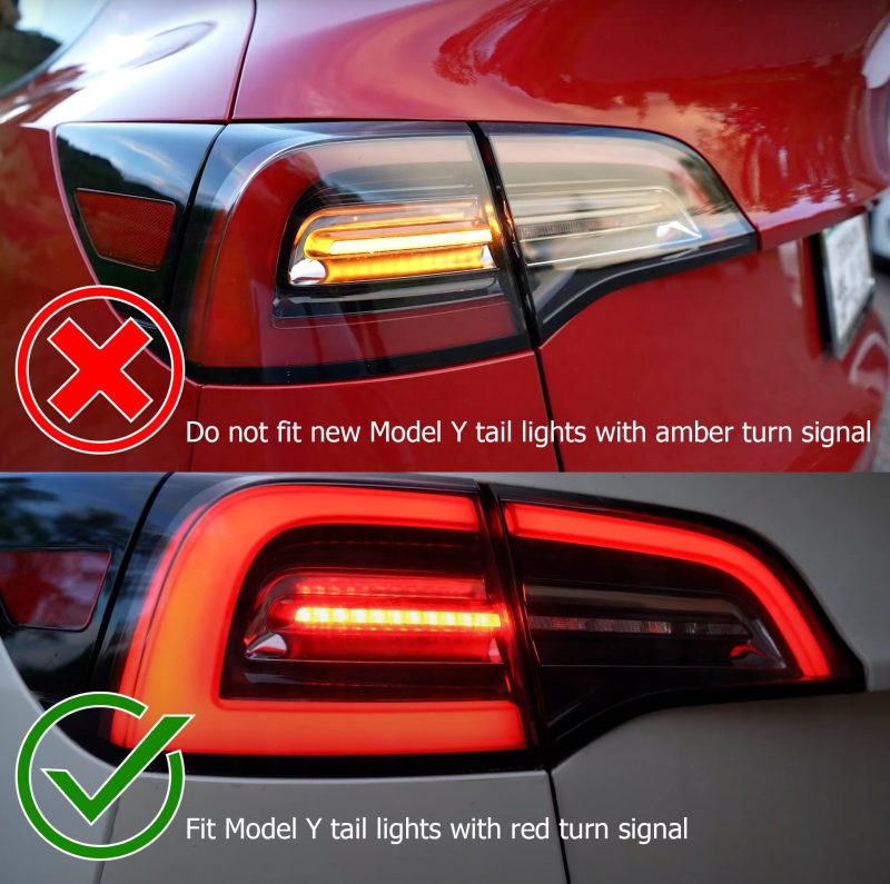 AlphaRex 17-22 Tesla Model 3 PRO-Series LED Tail Lights Red Smoke w/Seq Sig 601020 *Discontinued