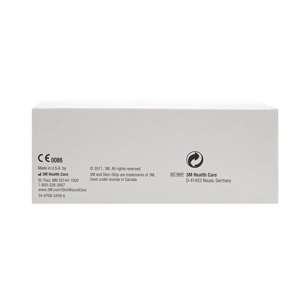 3M Steri-Strip Skin Closure Strips, 1/4 inch x 3 Inch, Reinforced Strip, White R1541