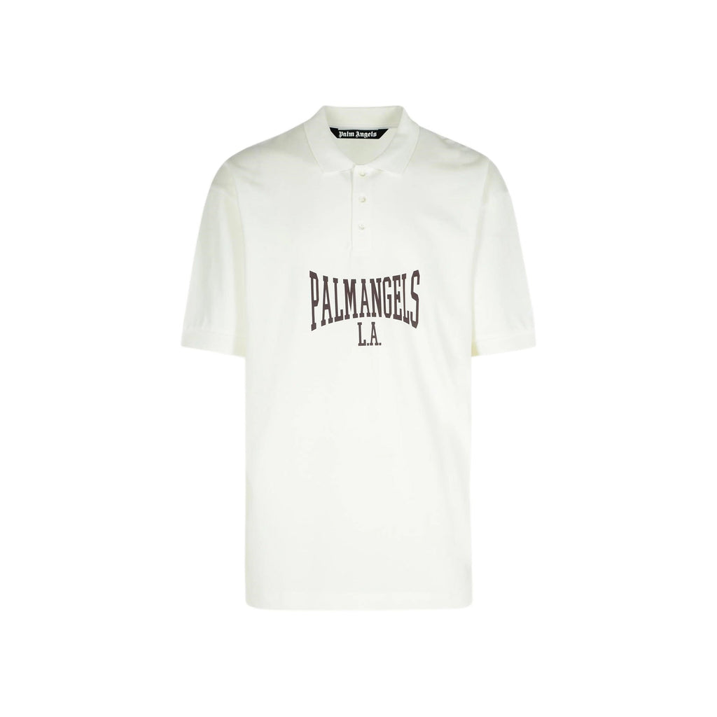 Palm Angels College Logo Polo Men