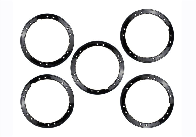 Ford Racing 21-22 Bronco Bead Lock Trim Ring Kit - Black M-1021K-BLB