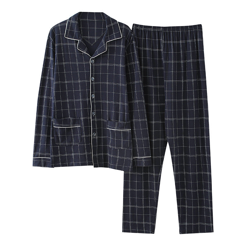 Cardigan Can Be Worn Outside Dad Wear Homewear Suit