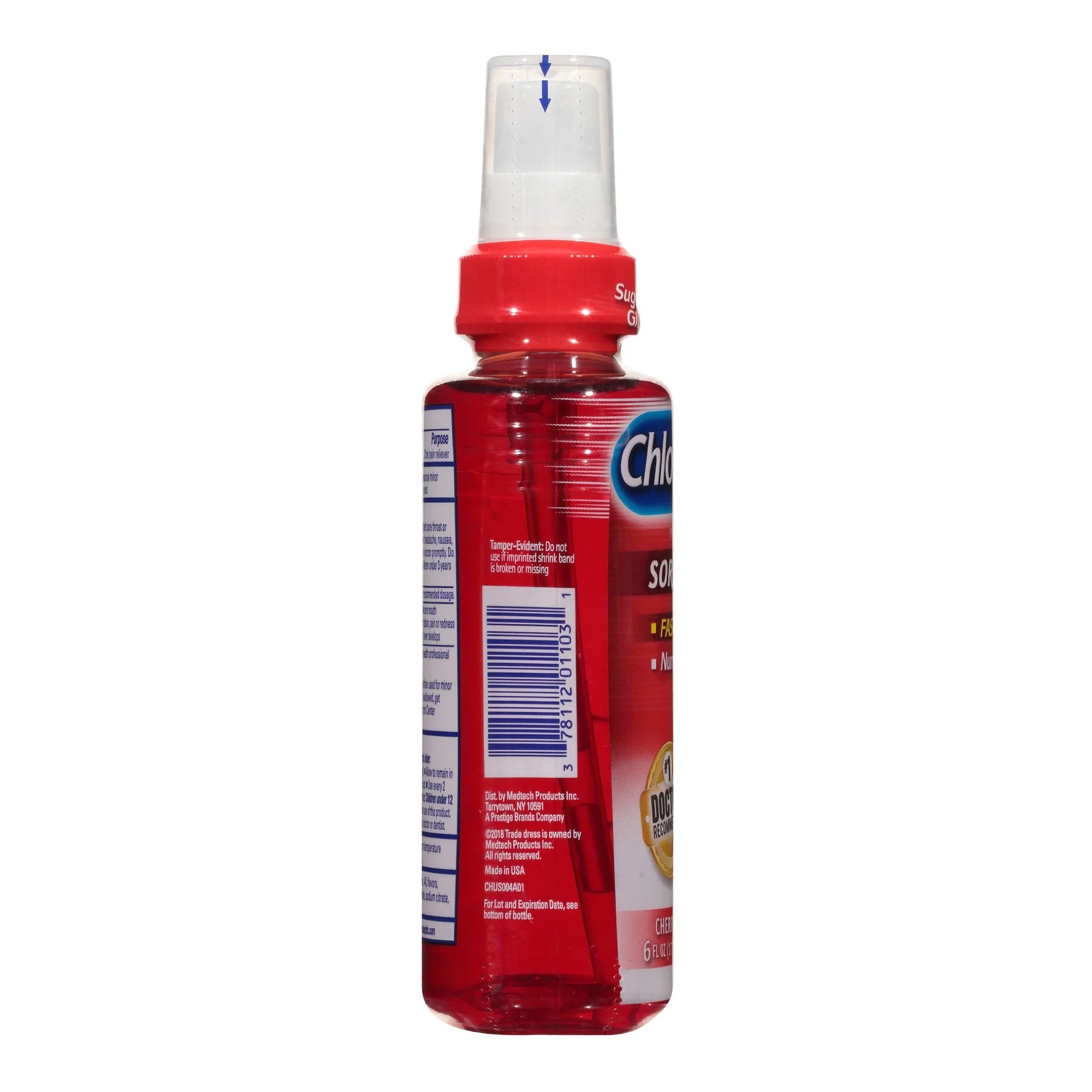 Chloraseptic® Phenol Sore Throat Relief, 6-ounce Spray Bottle 37811201103
