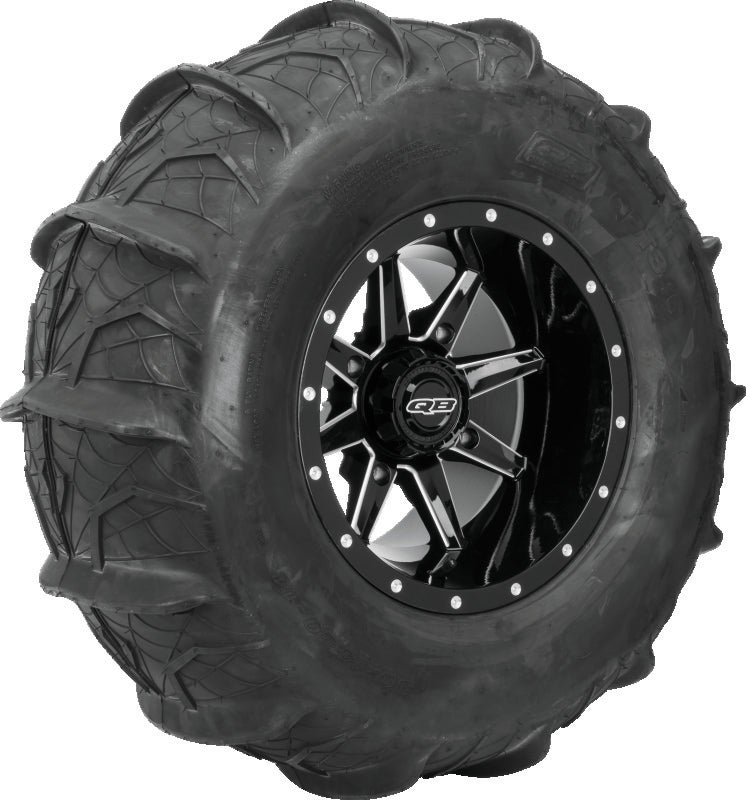 QuadBoss, QuadBoss Slicer 14x10 PowerSports Wheel - 4/156 Bolt Pattern, 5+6 Offset