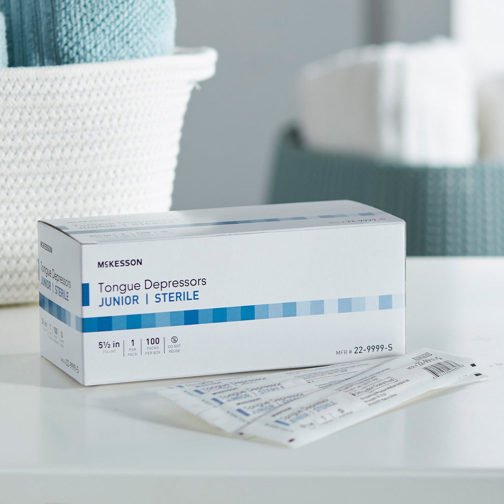 McKesson Tongue Depressor for Pediatric Use, Sterile 22-9999-S