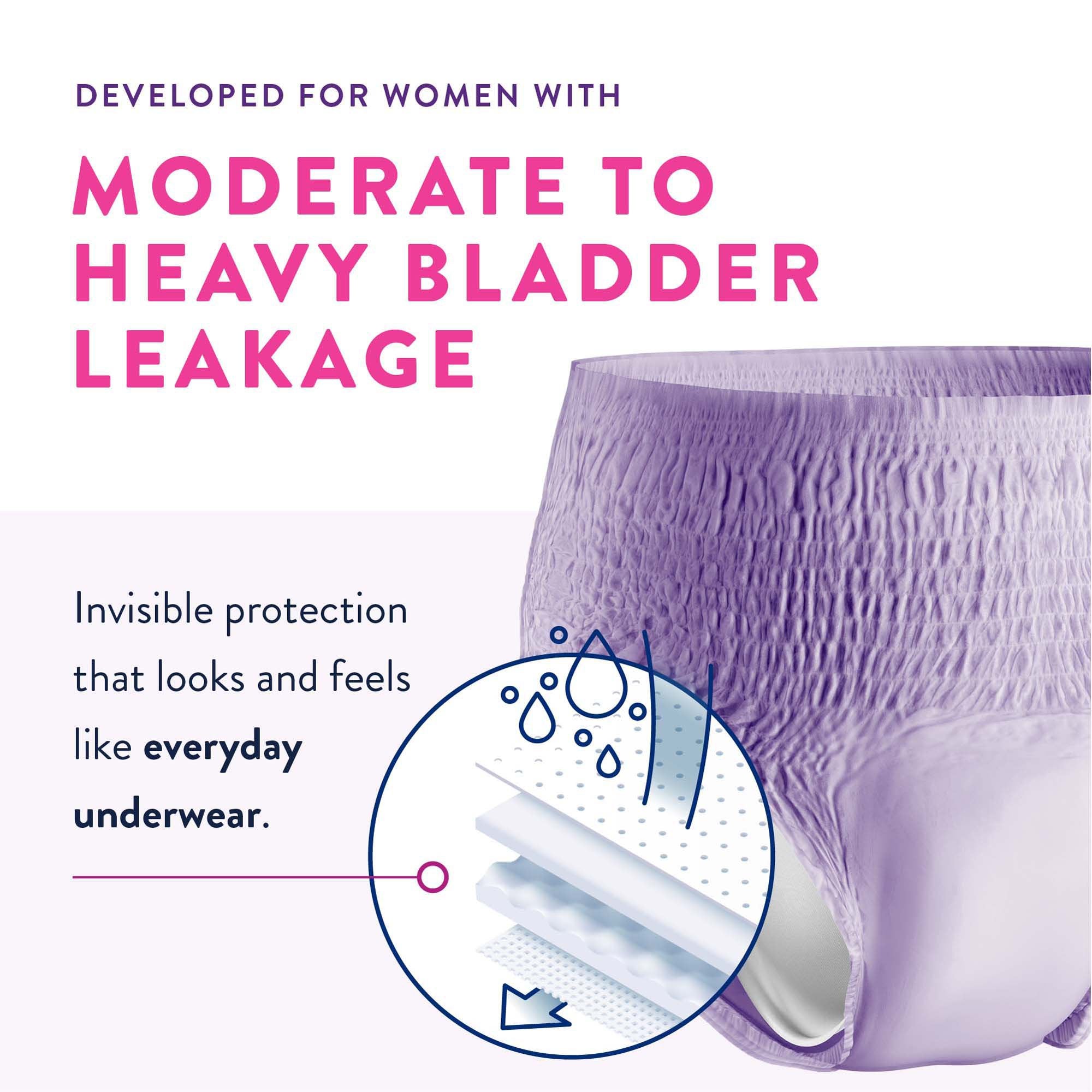 Prevail® Daily Absorbent Underwear, X-Large, Lavender PWC-514/1
