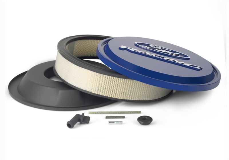 Ford Slant Edge Air Cleaner Kit 13in Dia Drop Base FRD302-381