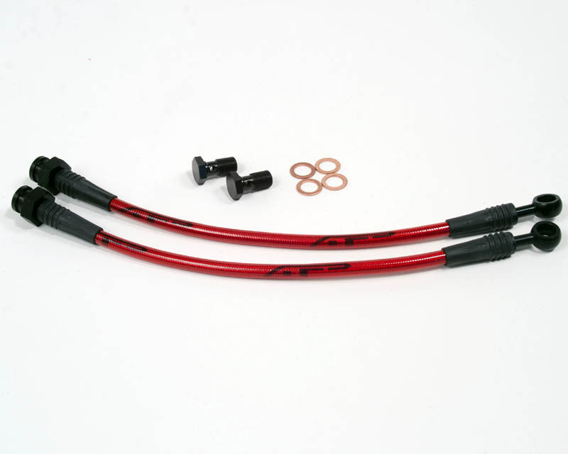 Agency Power 89-94 Nissan 240SX Rear Steel Braided Brake Lines AP-S13-410