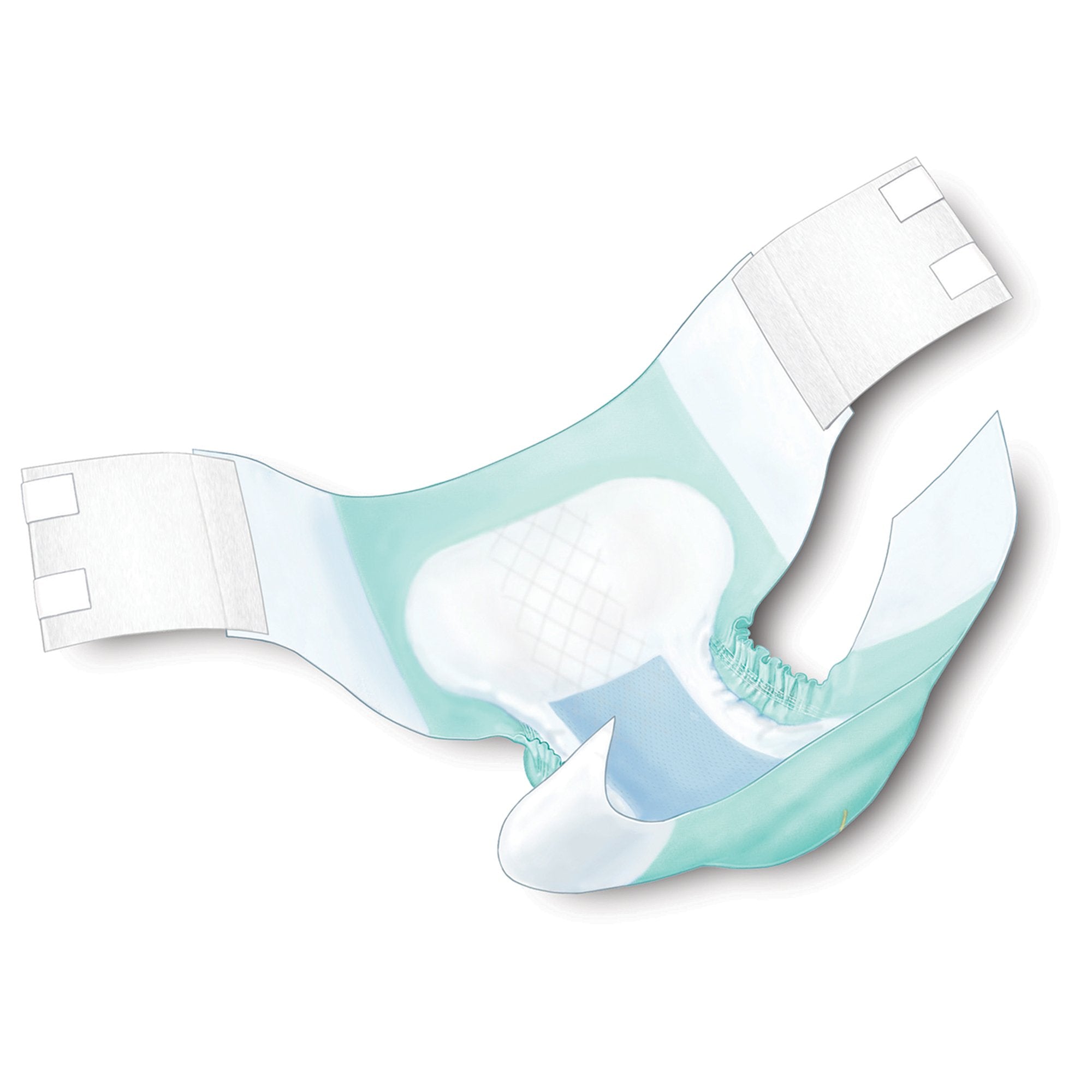 Wings™ Super Maximum Absorbency Incontinence Brief, 2X-Large 67093