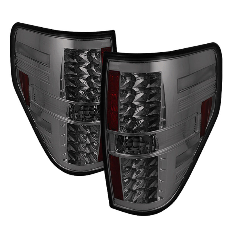 SPYDER Ford F150 09-14 LED Tail Lights Smoke ALT-YD-FF15009-LED-SM 5012340