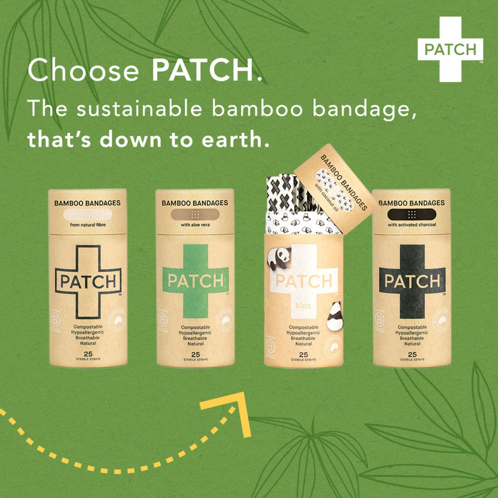Patch™ Kids (Panda Design) Adhesive Strip with Coconut Oil, 3/4 x 3 Inch PATCOCT