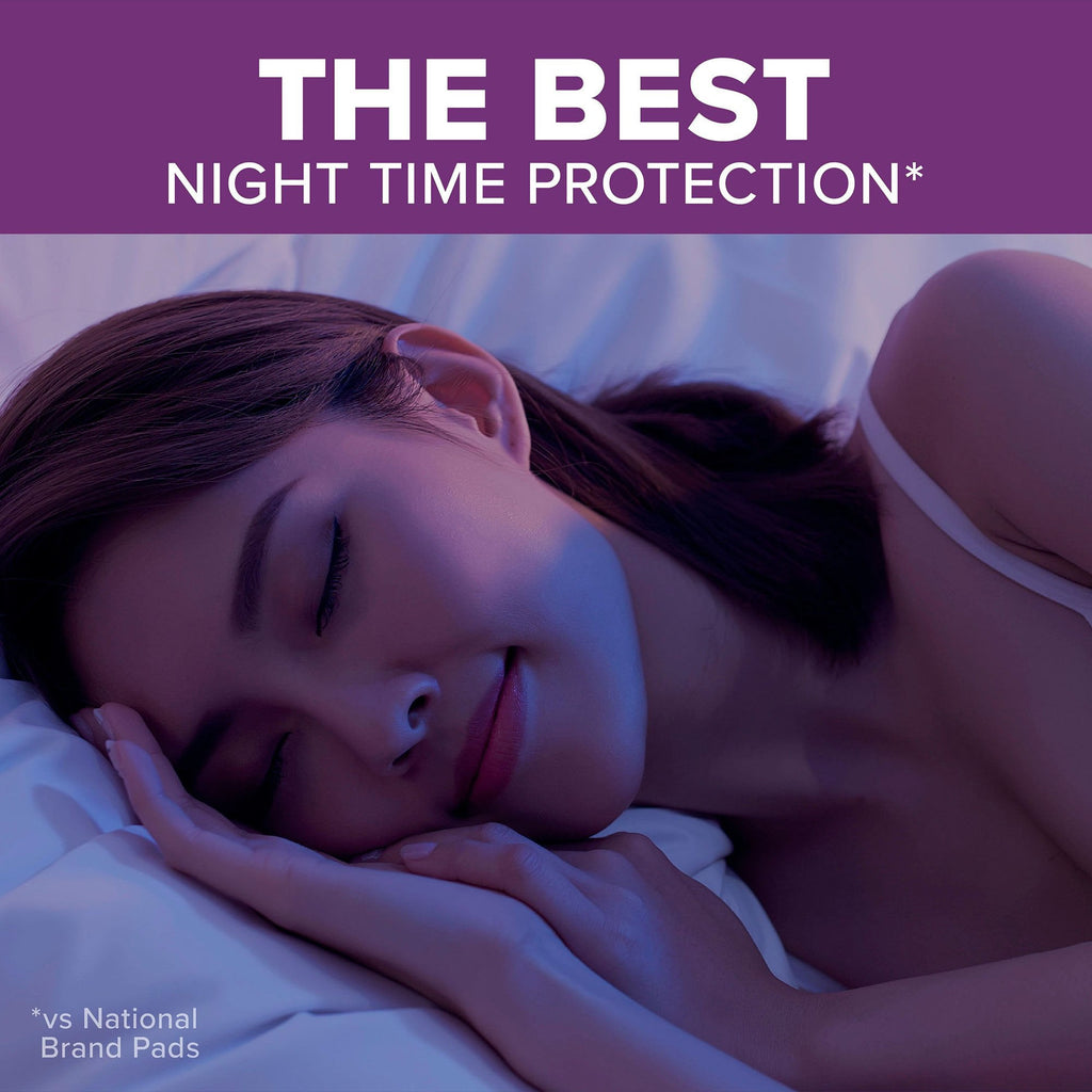 Poise® Fresh Protection™ Overnight Bladder Control Pads 54943