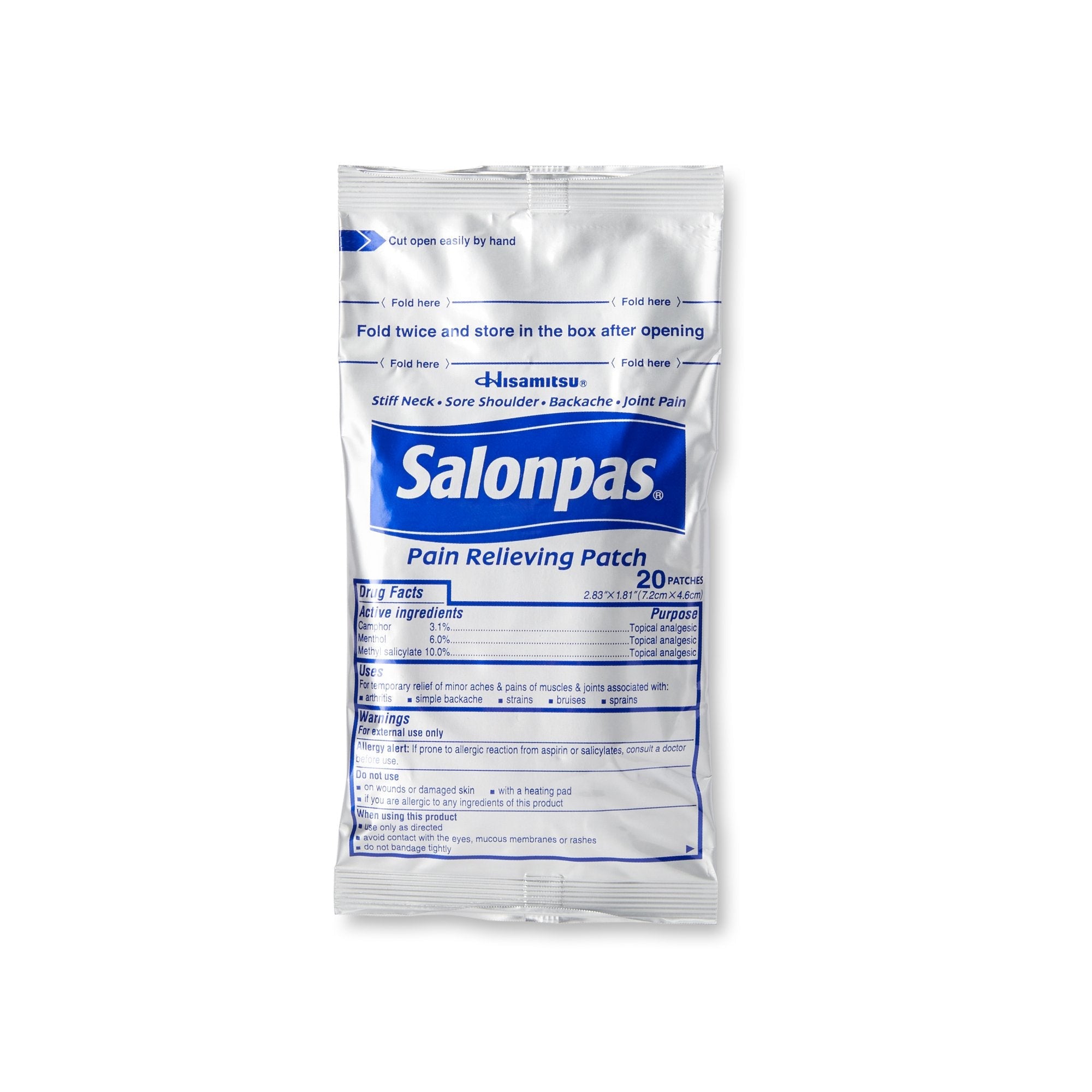 Salonpas® Pain Relieving Patches 46581011060