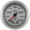 AutoMeter Ultra-Lite II 2-5/8in 260 Deg F Stepper Motor w/ Peak & Warn Water Temp Gauge 7755