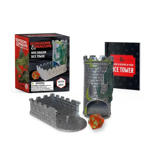 Dungeons & Dragons: Mini Dragon Dice Tower - Paperback