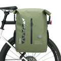 TL-153 25L Seamless 100% Waterproof Bike Panniers Rear Rack Bicycle Bag ROAD TO SKY