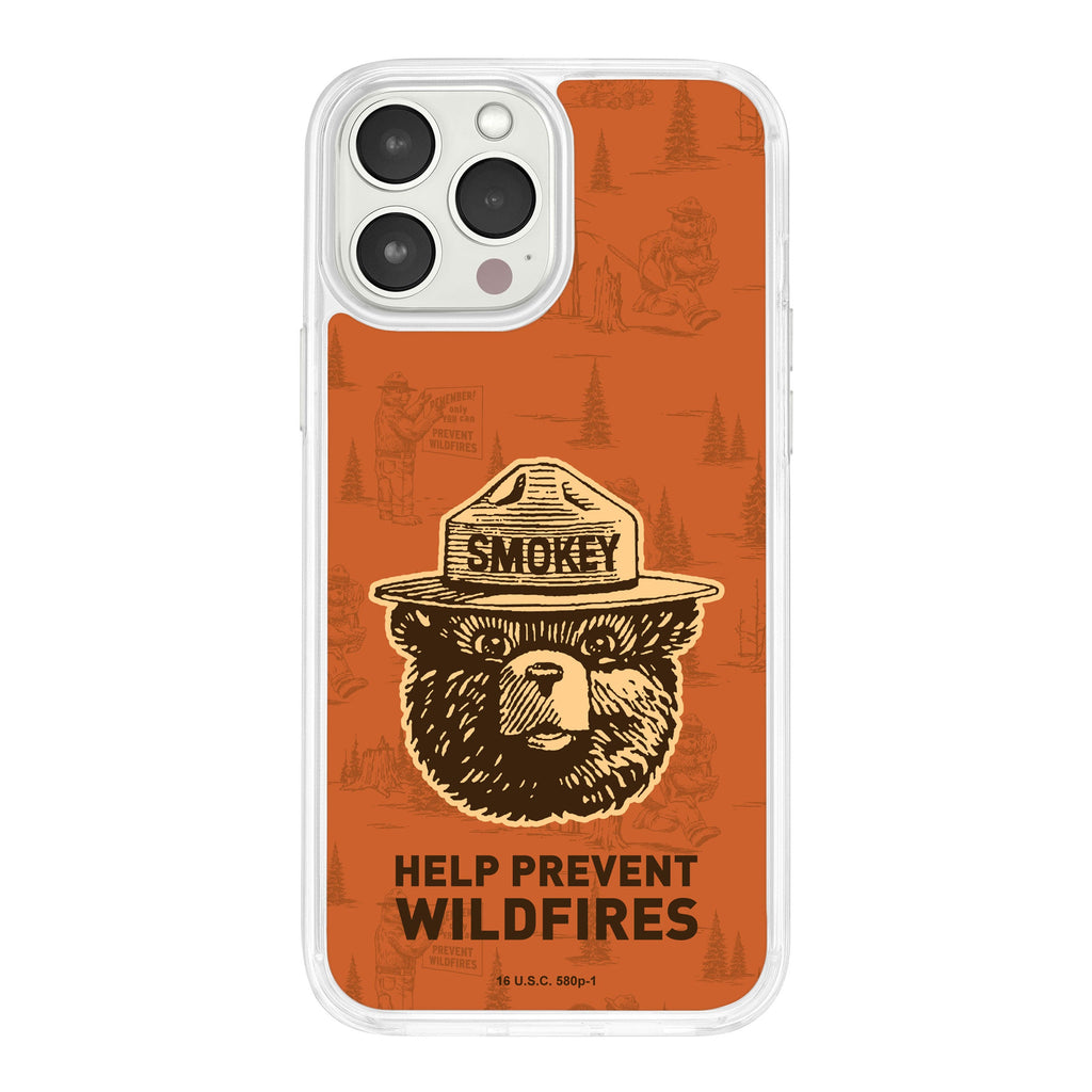Smokey Bear Classic HD Apple iPhone 14 Series Mag-Safe Phone Case