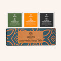 Ayurvedic Soap Gift Set: Neem, Turmeric & Charcoal