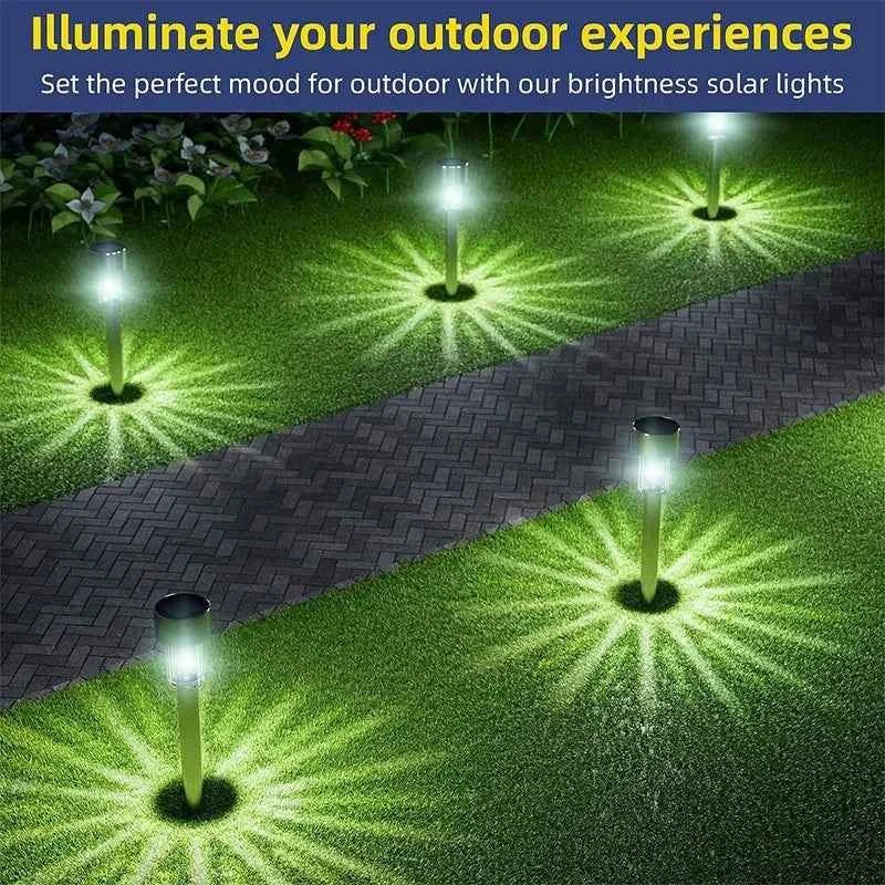 10 - Pack Solar Outdoor Lights Garden Lanterns - PhishStones Products