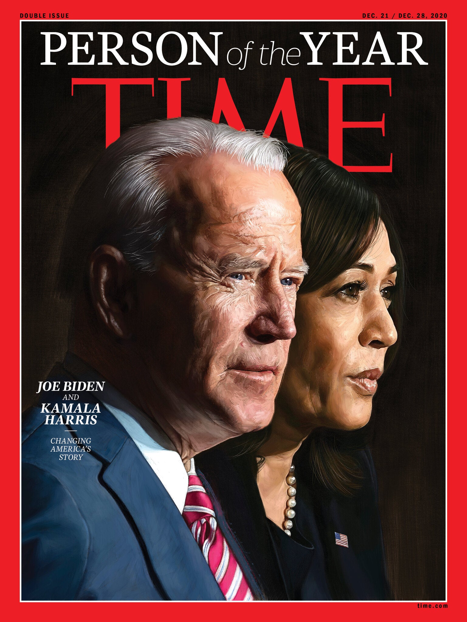 Official Time Magazine Entertainer Of The Year - Inside Cover:  BTS