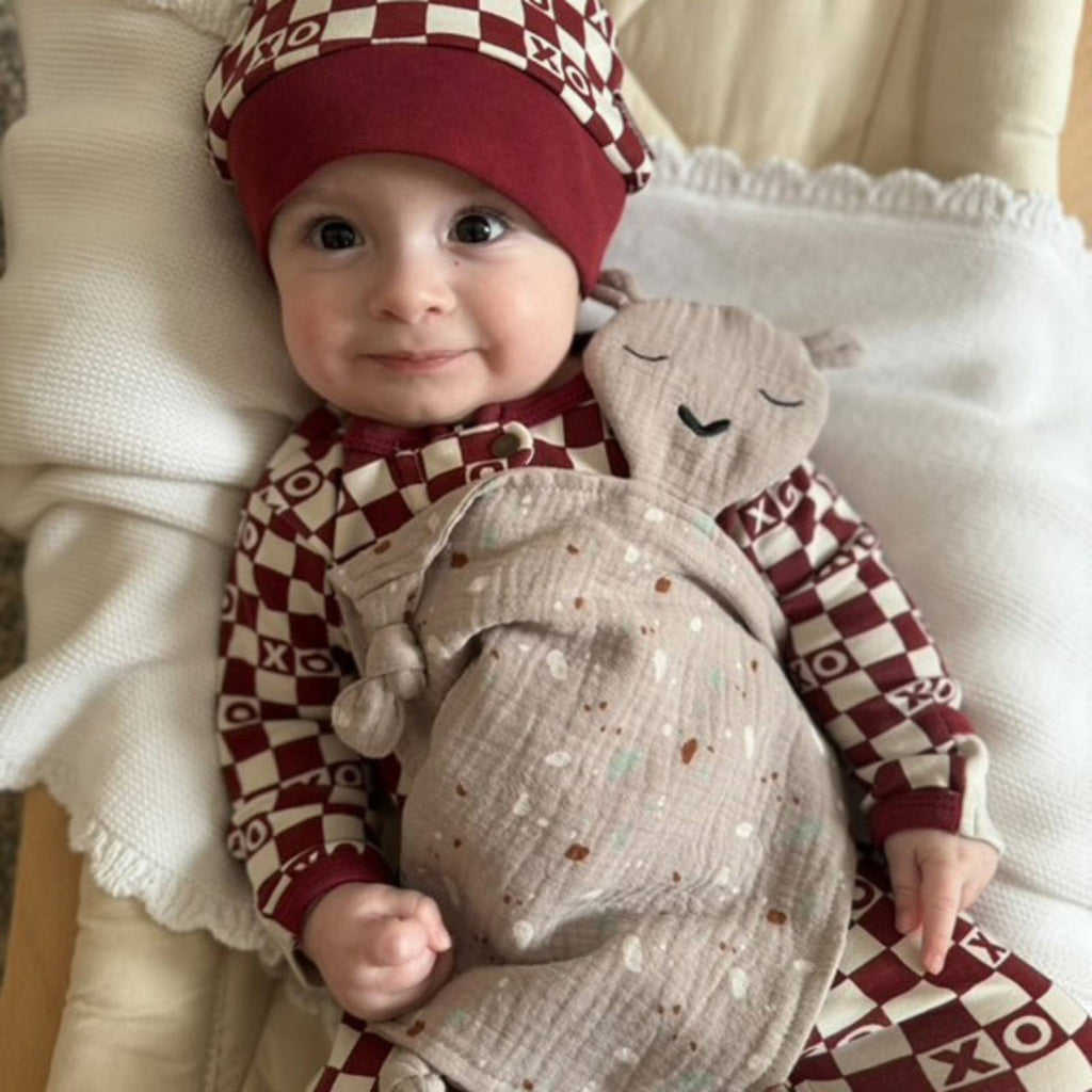 100% Muslin Lovey - Alpaca - PhishStones Products