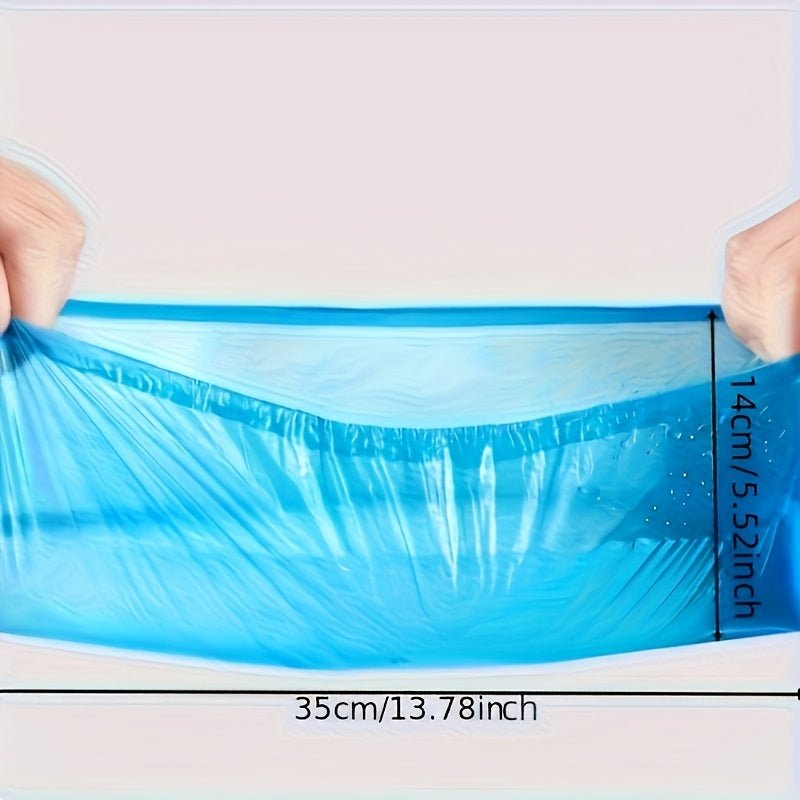 100 - Pack: Disposable Plastic Shoe Covers – Waterproof & Slip - Resistant - PhishStones Products