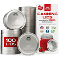 100 Wide Mouth Canning Lids - PhishStones Products