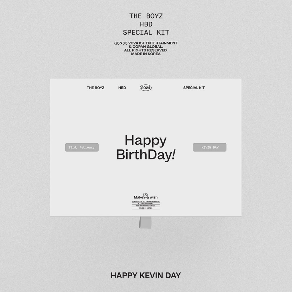 The Boyz - Hbd Kevin Special Kit