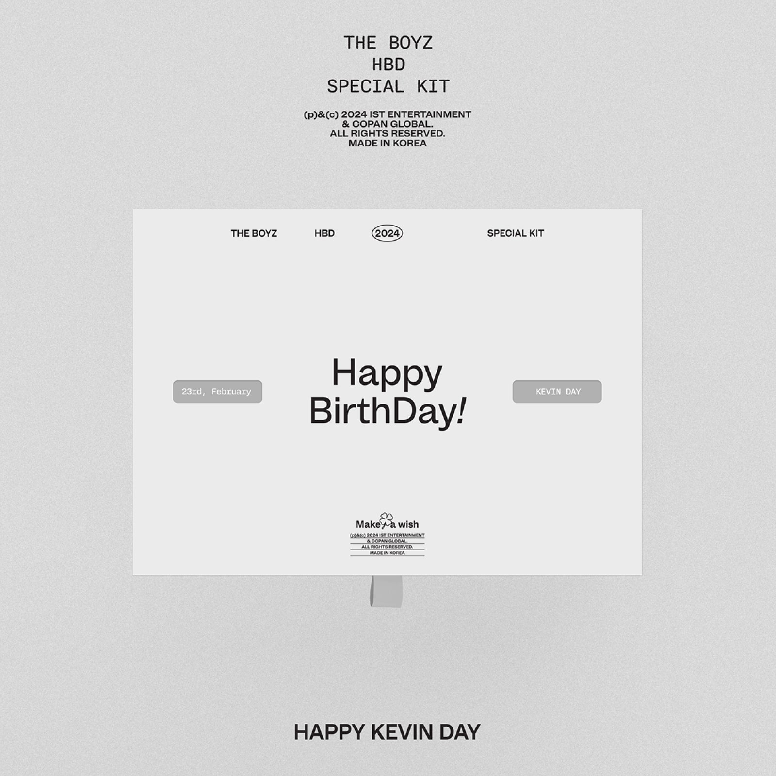 The Boyz - Hbd Kevin Special Kit