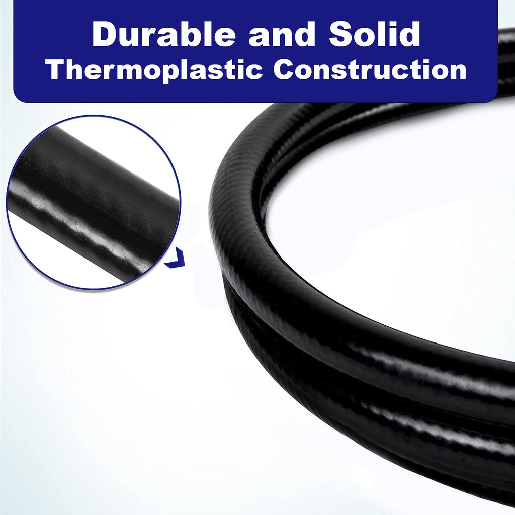 Flame King Thermo Plastic Hose Assembly for LP and Natural Gas, 40 Inch, 3/8 Inch