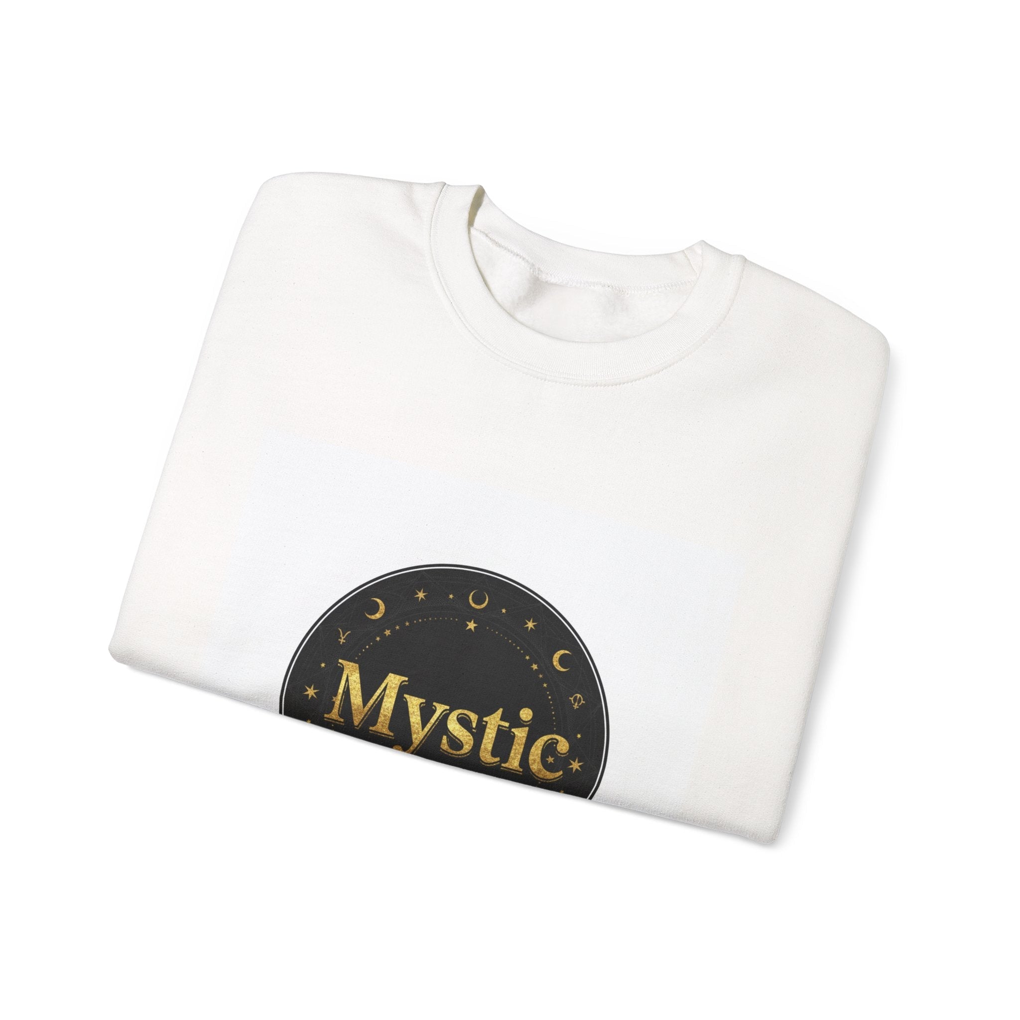 Mystic circle occult typography Sweatshirt | tarot typography, esoteric print