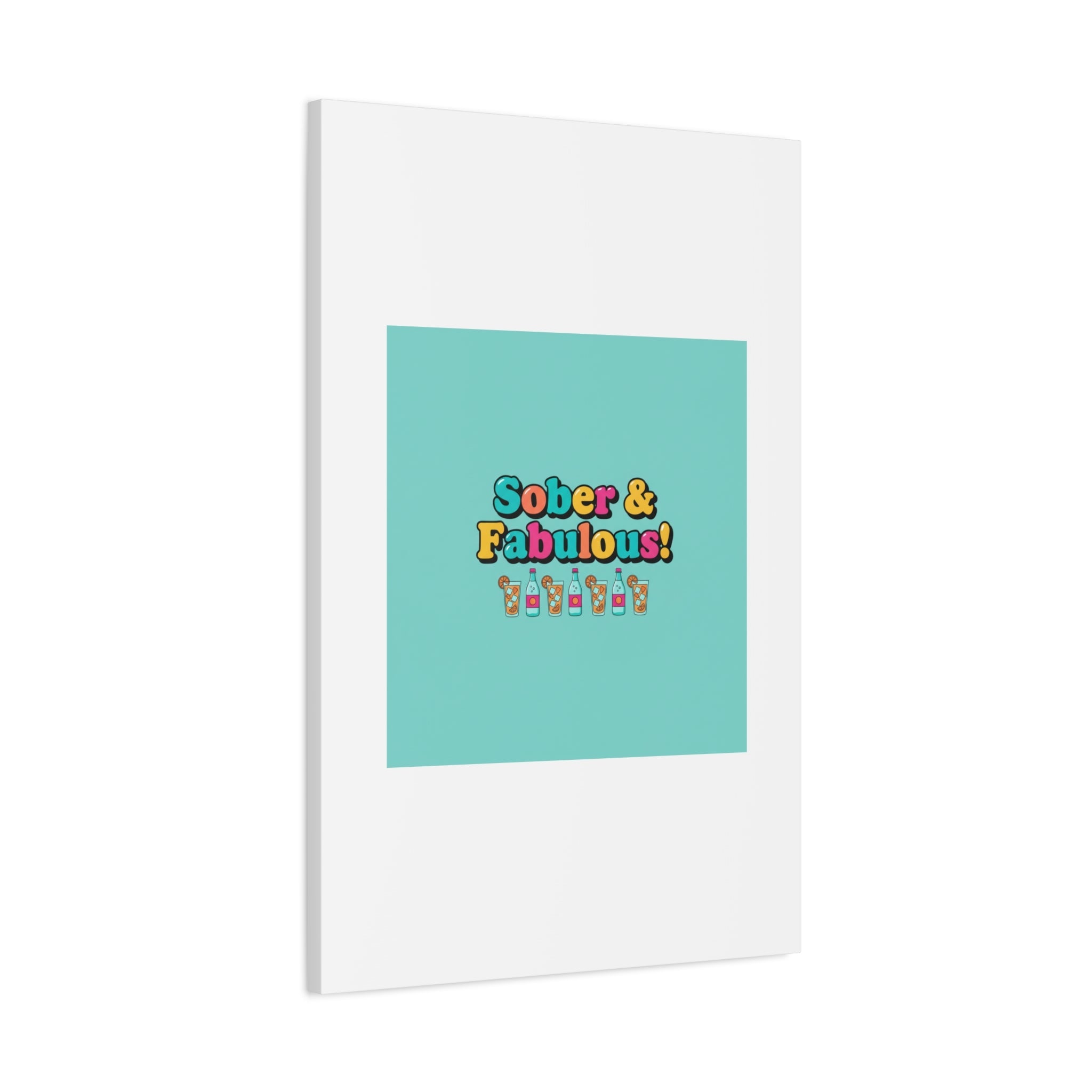 Sober & Fabulous! Canvas | Dry January, Mocktail Trend