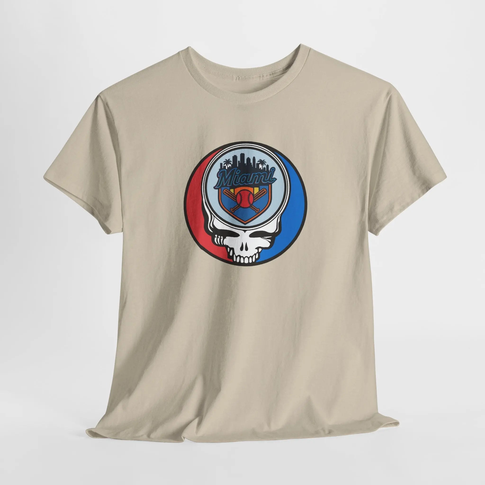 Miami Marlins Original Stealie Grateful Dead T-Shirt