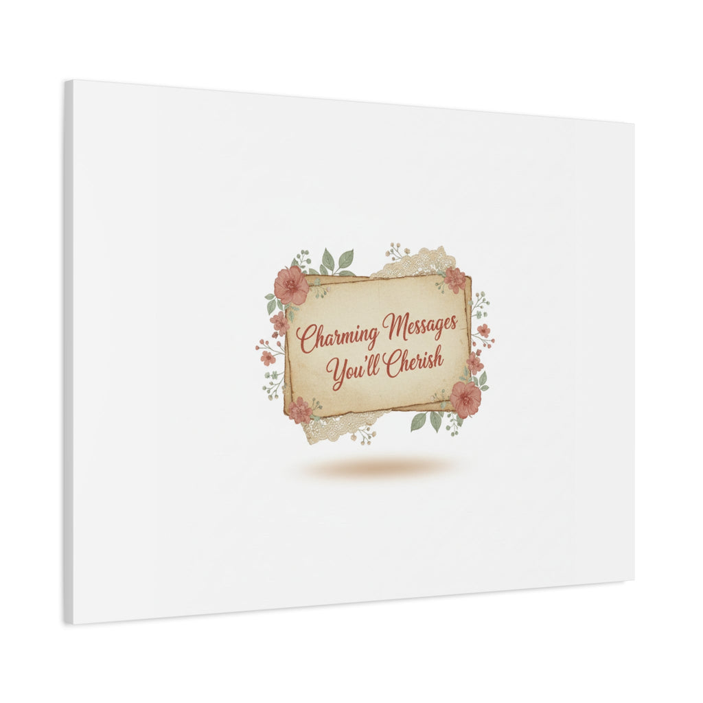 Love Letter Collage Canvas, Vintage Letter Art, Wax Seal Romance Print