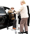 Electric Transfer Lift for Car, Portable Folding Patient Lift Transfer Chair, Electric Assist Lift Aid for Seniors, Adults, AY06