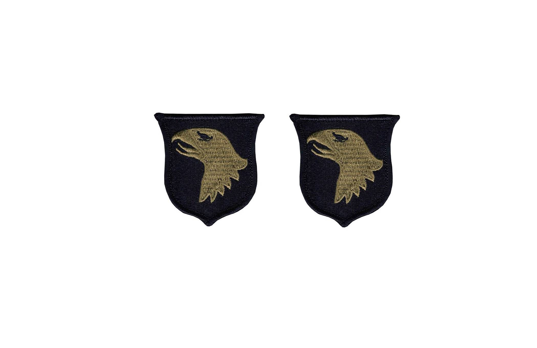 U.S. Army 101st Airborne Division OCP Patch with Hook Fastener (pair)