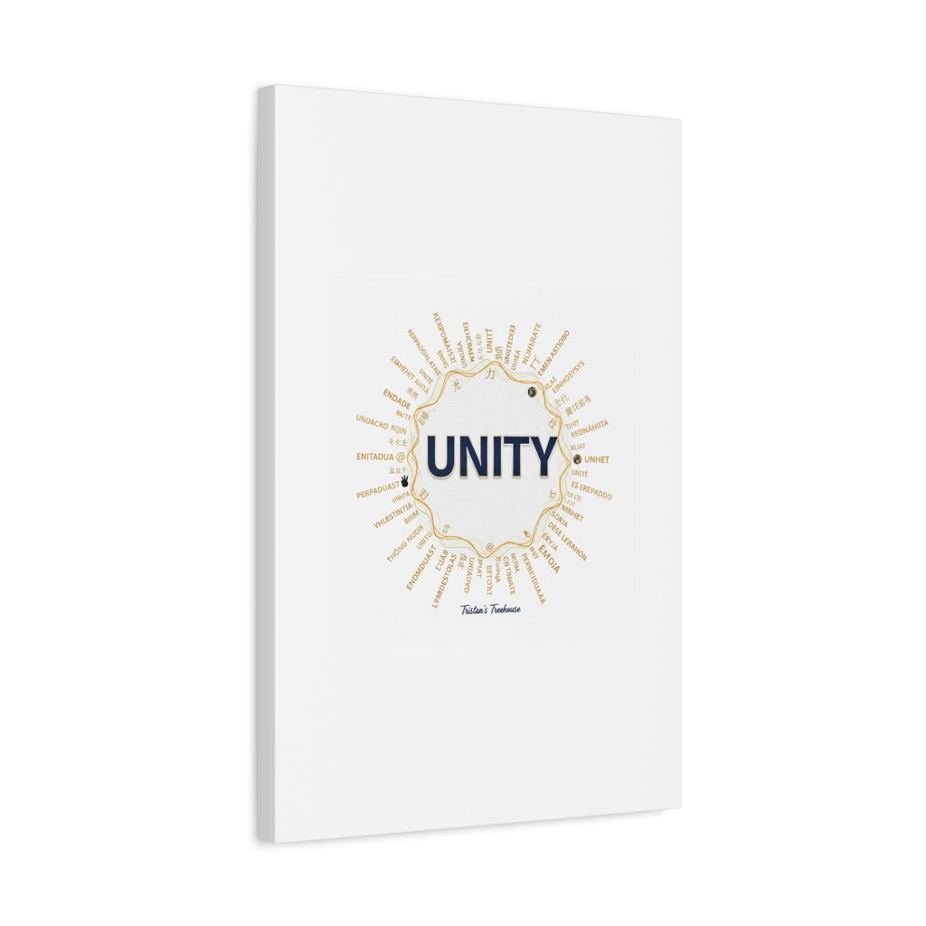 UNITY Canvas, Matte Stretched 1.25" | Dry January sober curious decor