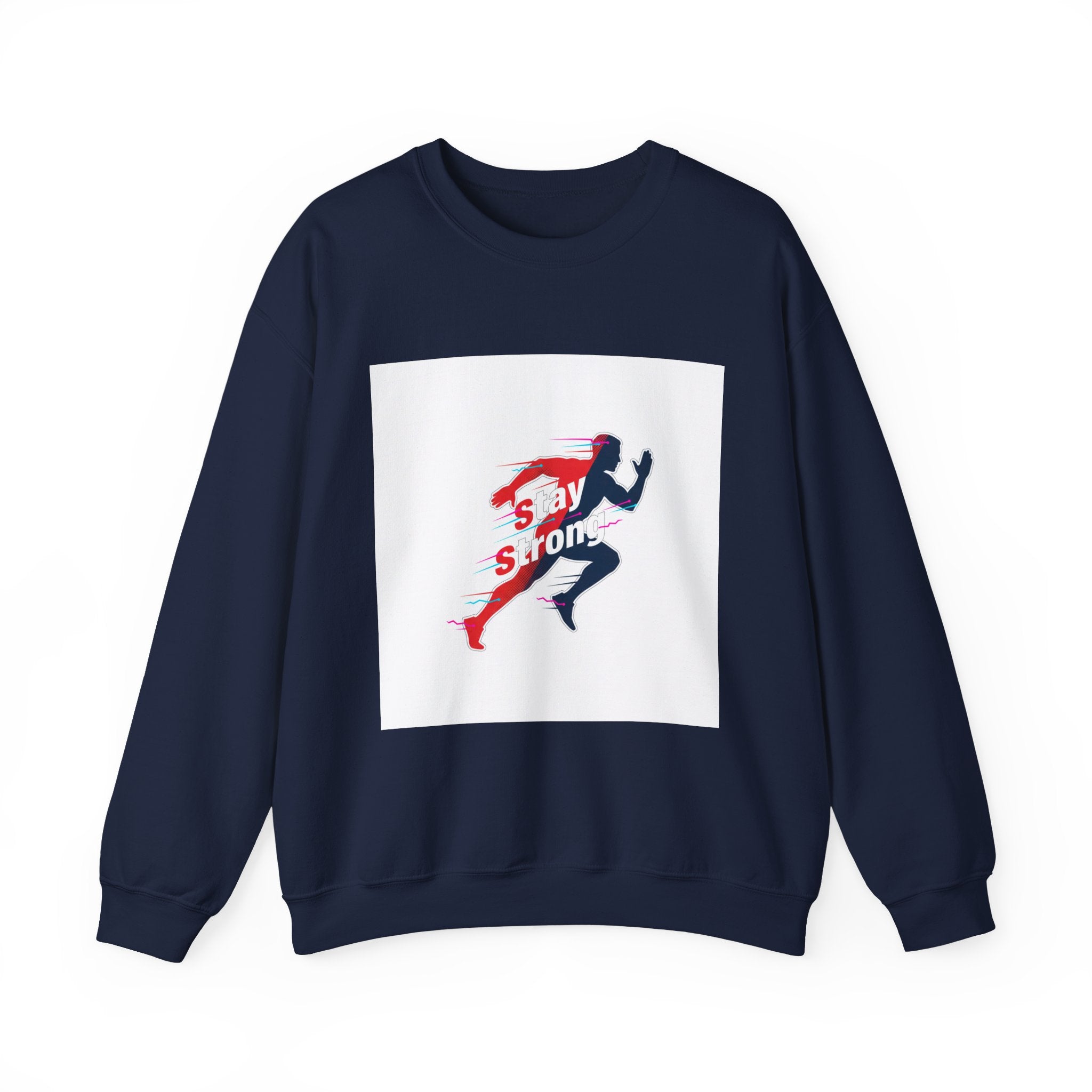 Stay Strong Runner Sweatshirt | Fitness Motivation, Activewear Workout