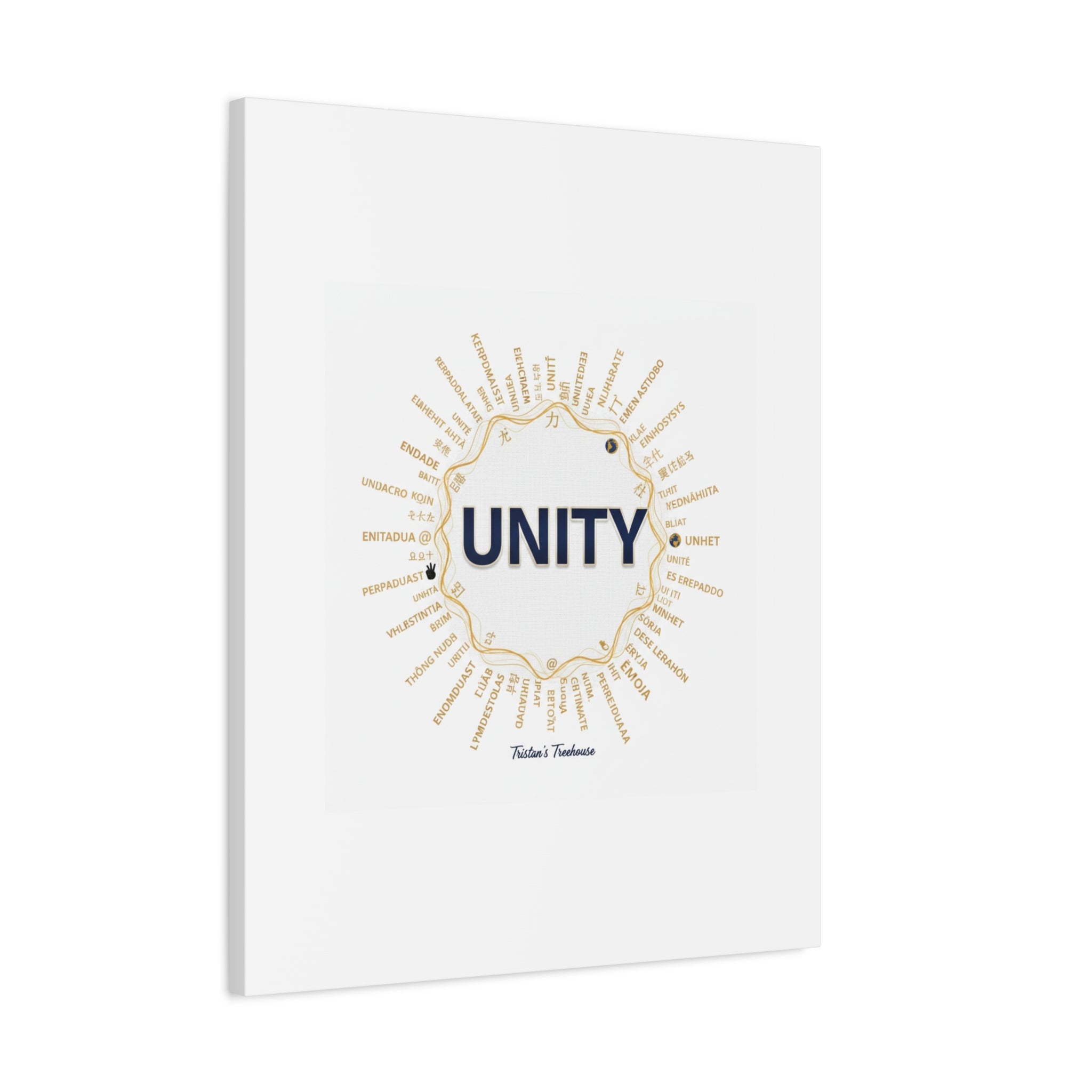 UNITY Canvas, Matte Stretched 1.25" | Dry January sober curious decor