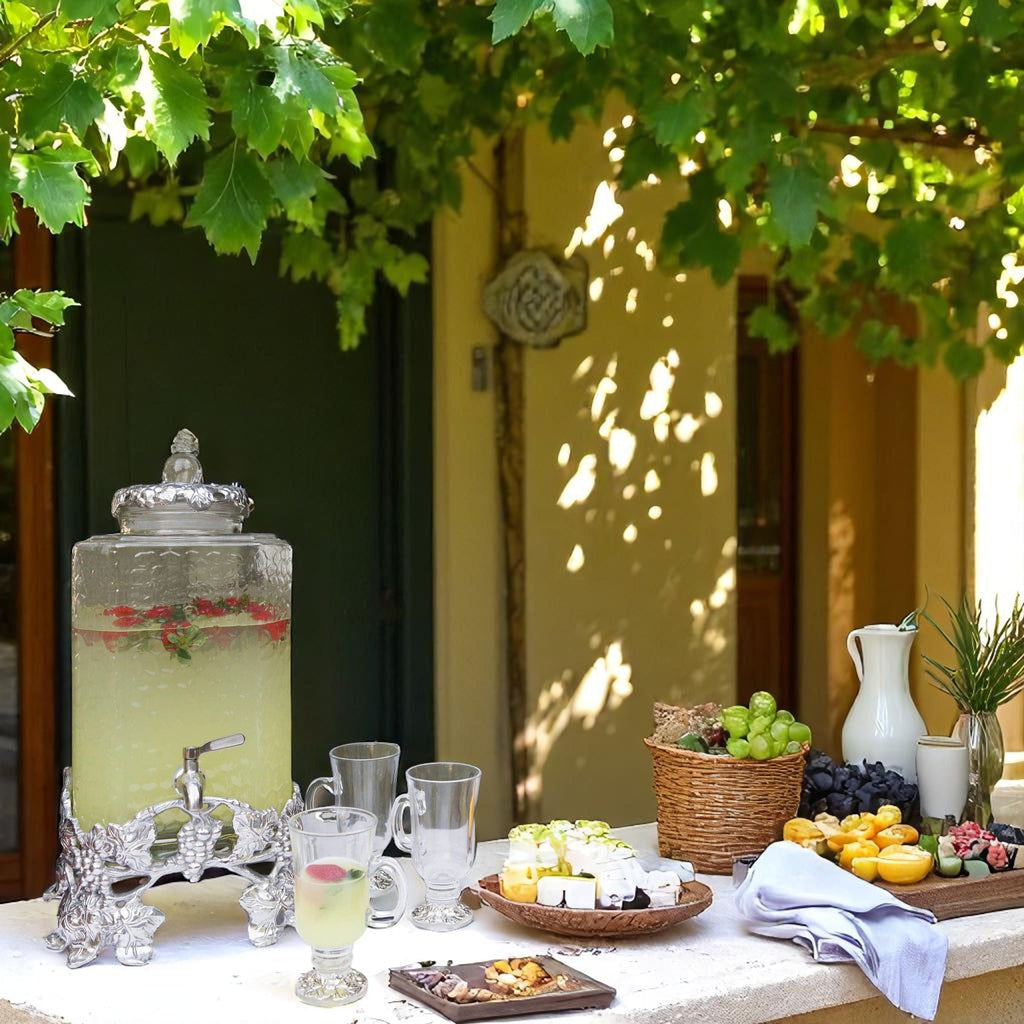 Elevated Grape Beverage Server