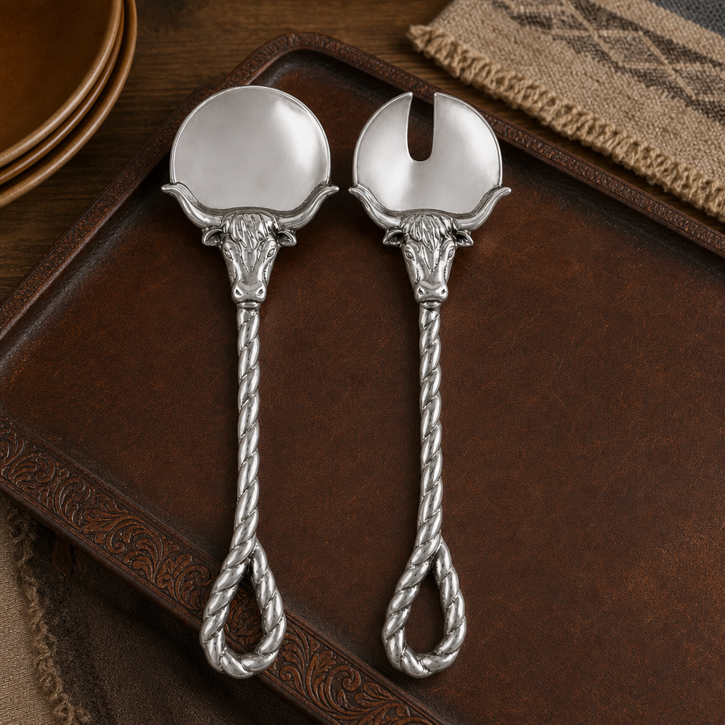 Longhorn Serving Set